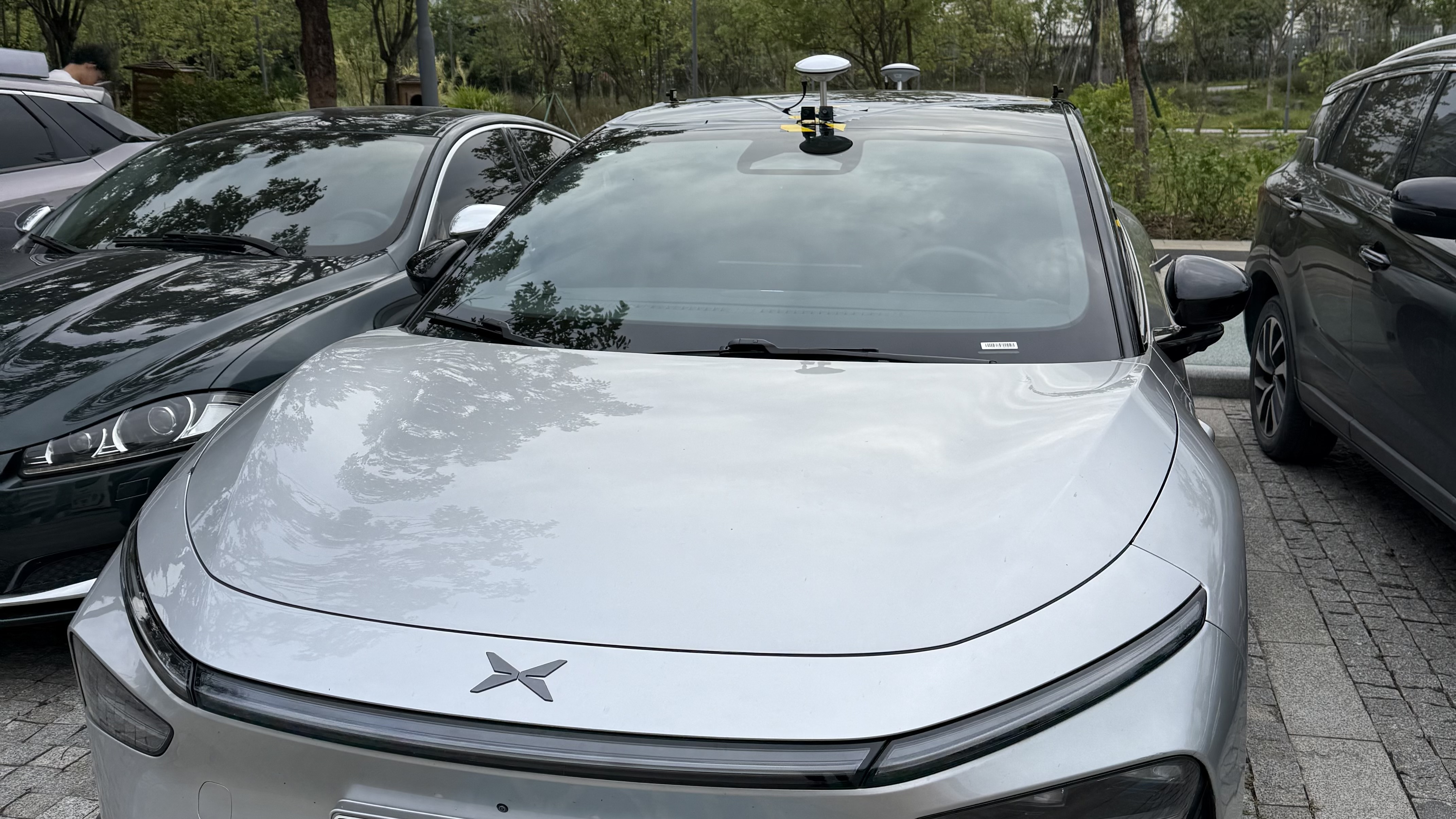 XPeng P7 vehicle